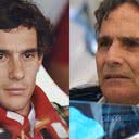 Ayrton Senna e Nelson Piquet - Getty Images