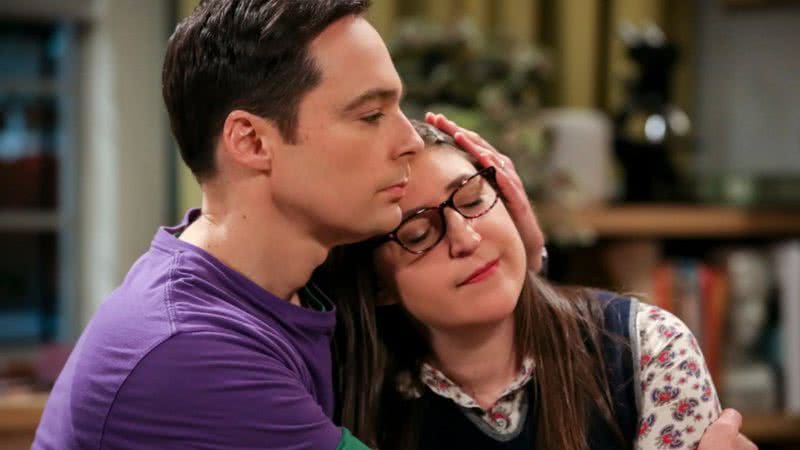 Sheldon e Amy em 'The Big Bang Theory' - Divulgação / CBS