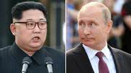 Kim Jong-un e Vladimir Putin - Getty Images