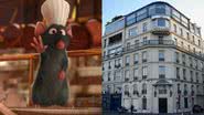 O rato Ratatouille, da animação, e o restaurante La Tour d'Argent - Divulgação / Disney e Wikimedia Commons, sob licença Creative Commons