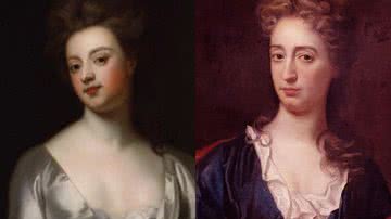 Sarah Churchill e Abigail Masham, respectivamente - Domínio Público via Wikimedia Commons