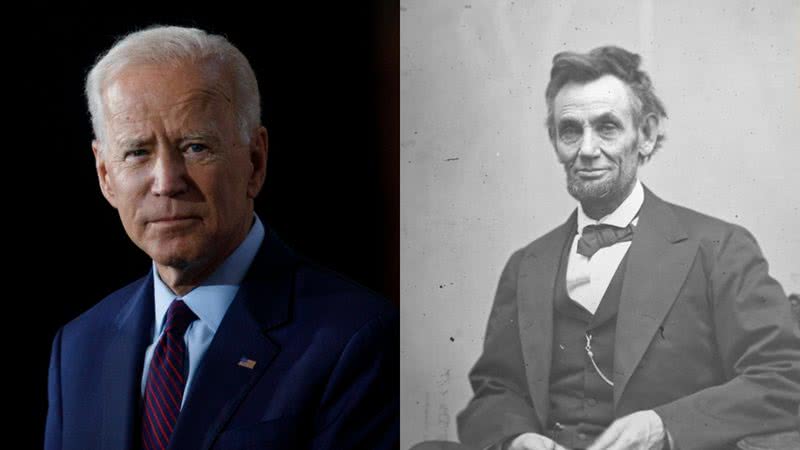 Joe Biden e Abraham Lincoln - Getty Images