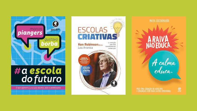 Selecionamos alguns excelentes livros que vão te proporcionar reflexões sobre a educação do nosso país e do mundo como um todo - Créditos: Reprodução/Amazon