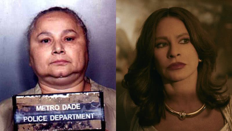 Griselda Blanco: realidade e ficção - Domínio Público via Wikimedia Commons / Divulgação/Netflix