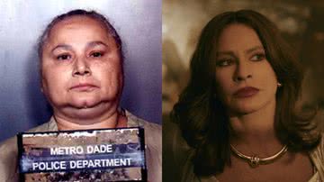 Griselda Blanco: realidade e ficção - Domínio Público via Wikimedia Commons / Divulgação/Netflix