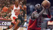 Fotografias de Michael Jordan quando ainda jogava basquete - Getty Images