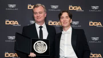 Christopher Nolan e Cillian Murphy, respectivamente - Getty Images