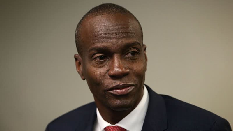 O presidente Jovenel Moïse, assassinado em 2021 - Getty Imagens