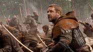 Russel Crowe, em personagem, no filme 'Robin Hood' (2010) - Divulgação/Universal Pictures