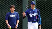 Ippei Mizuhara e o jogador de beisebol Shohei Ohtani - Getty Images