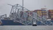 Ponte em Baltimore colapsou - Getty Images