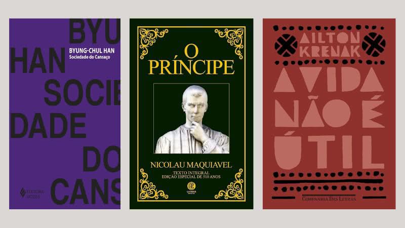 Com o clássico absoluto "O Príncipe" e outros títulos, selecionamos algumas obras do tema para ler em apenas uma sessão de leitura - Créditos: Reprodução/Mercado Livre