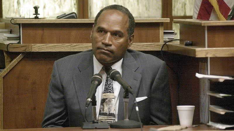 O.J. Simpson durante seu julgamento - Getty Images