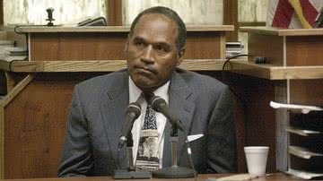 O.J. Simpson durante seu julgamento - Getty Images