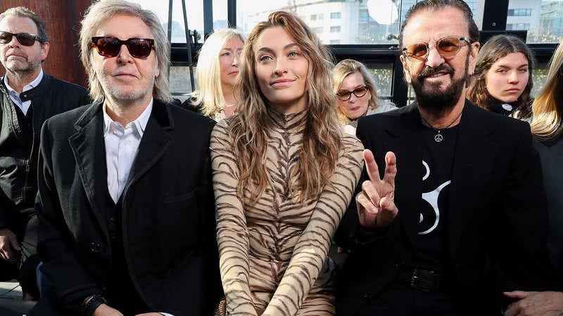 Paul McCartney, Paris Jackson e Ringo Starr - Getty Images