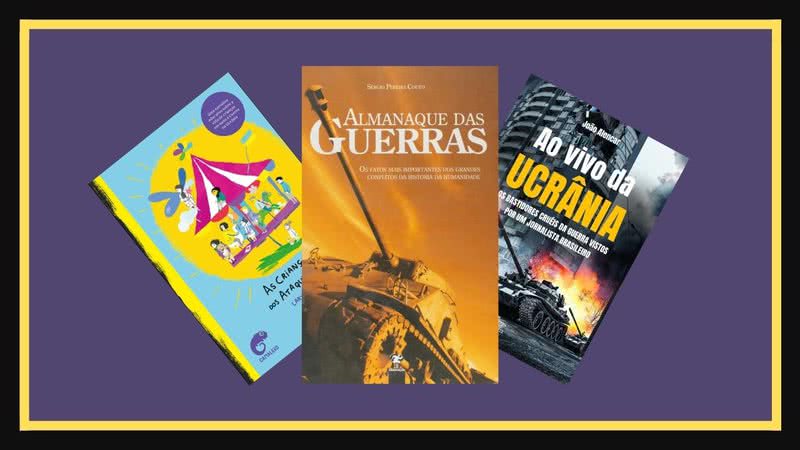 Leia sobre conflitos históricos e aprenda sobre as guerras atuais em obras didáticas e necessárias que irão te interessar - Créditos: Reprodução/Amazon