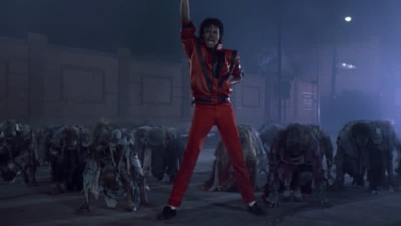 Reprodução/Vídeo/YouTube/Michael Jackson - Michael Jackson no videoclipe 'Thriller'