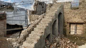 Local da escavação em Pompeia - Reprodução / POMPEII