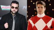 Austin St. John e seu personagem do primeiro Power Rangers, Jason Lee Scott - Getty Images / Reprodução/Fox Broadcasting Company