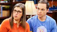 Amy e Sheldon em The Big Bang Theory - Divulgação