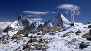 Fotografia tirada na montanha Tête Blanche, na Suíça - Domínio Público via Wikimedia Commons