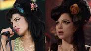 Amy Winehouse: Realidade e ficção - Getty Images e Reprodução/Vídeos