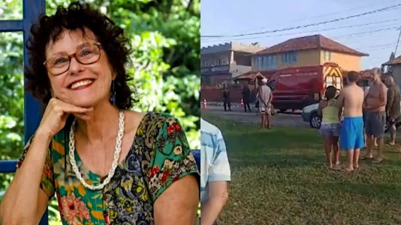 Roseana Murray, escritora atacada por pitbulls - Reprodução/Vídeo/G1