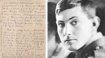 George Mallory escreveu uma série de cartas para sua esposa - Divulgação/Universidade de Cambridge e Domínio público