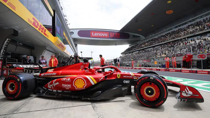 Imagem ilustrativa de um carro da Ferrari - Getty Images