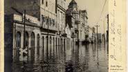 Parte da capital gaúcha inundada em 1941 - Acervo/Museu de Porto Alegre Joaquim Felizardo