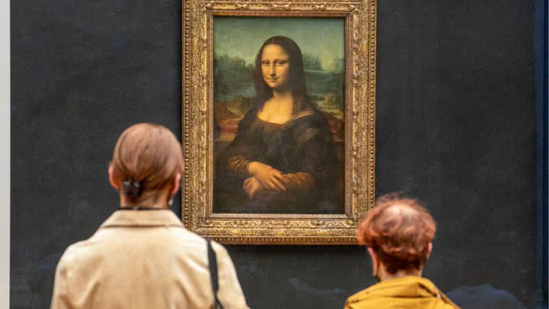 Mona Lisa no Museu do Louvre - Getty Images