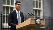 O primeiro-ministro britânico Rishi Sunak - Getty Images