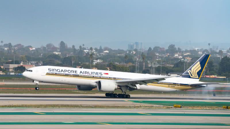 Aeronave da Singapore Airlines - Getty Images