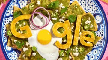 Homenagem do Google ao chilaquiles - Reprodução/Google