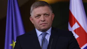 Robert Fico, primeiro-ministro da Eslováquia - Getty Images