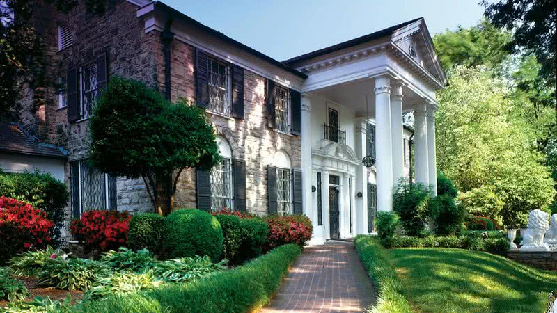 Graceland, antiga mansão de Elvis Presley - Getty Images