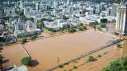 Porto Alegre tomado pelas águas - Getty Images