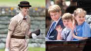 Maria Teresa, George, Louis e Charlotte, respectivamente - Getty Images