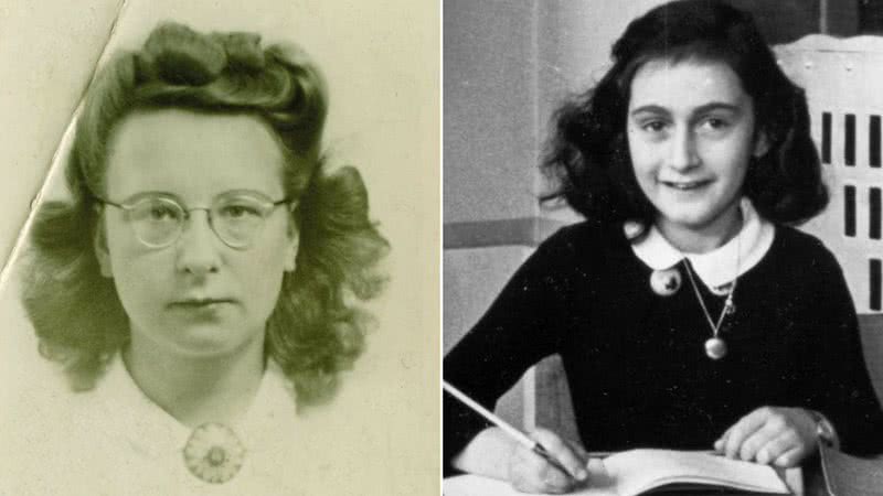 Fotos de Bep Voskuijl e Anne Frank - Fundação Anne Frank