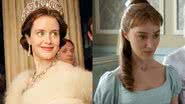 Personagens de The Crown e Bridgerton - Divulgação/Netflix