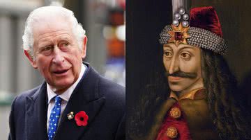 Charles III e Vlad III, o Empalador - Getty Images / Domínio Público via Wikimedia Commons