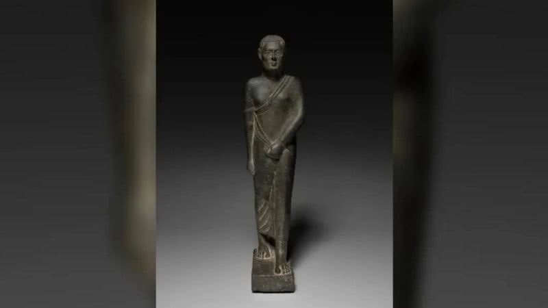 A estátua que será devolvida para a Líbia - Reprodução / Museu de Arte de Cleveland