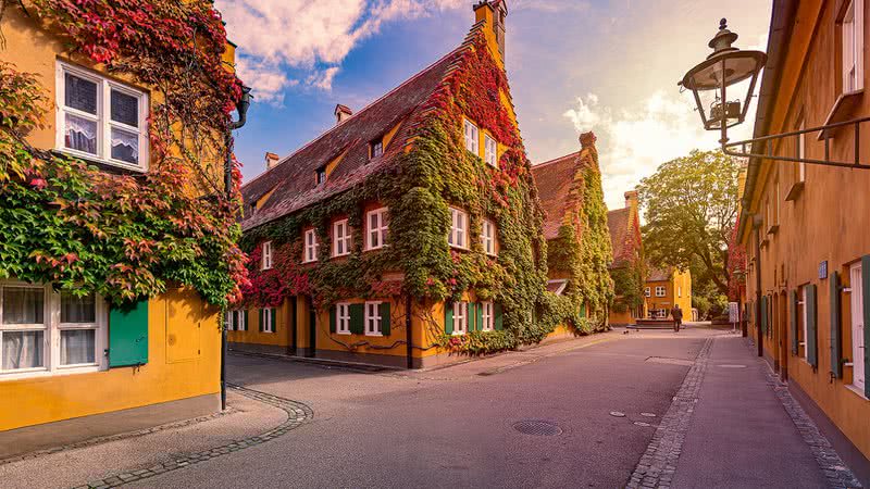 O complexo residencial de Fuggerei - Getty Images