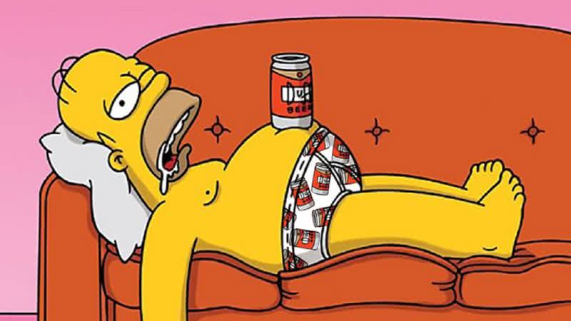 Cerveja Duff em 'Os Simpsons' - Reproduçao/FOX