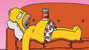 Cerveja Duff em 'Os Simpsons' - Reproduçao/FOX