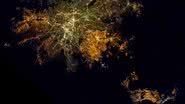 Imagem noturna do estado de São Paulo - Reprodução/NASA