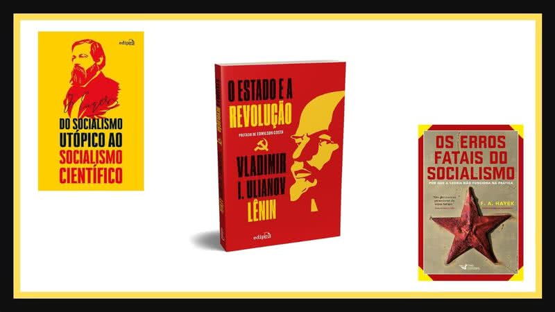 Estude mais sobre o socialismo em obras importantes para a história de uma das ideologias mais debatidas da história - Créditos: Reprodução/Amazon