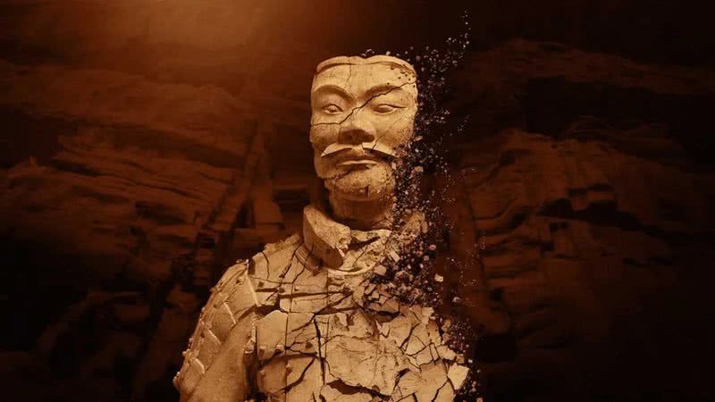 Pôster de divulgação do documentário “Os Mistérios dos Guerreiros de Terracota” - Divulgação / Netflix