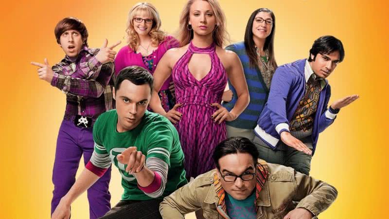 Elenco de "The Big Bang Theory" em pôster - Divulgação / CBS