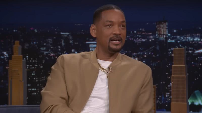 Will Smith durante entrevista no The Tonight Show - Reprodução/Vídeo/YouTube/@fallontonight